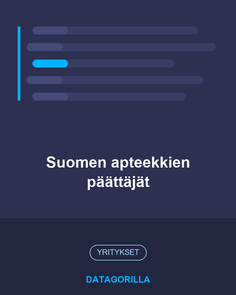 Suomen apteekkien päättäjät